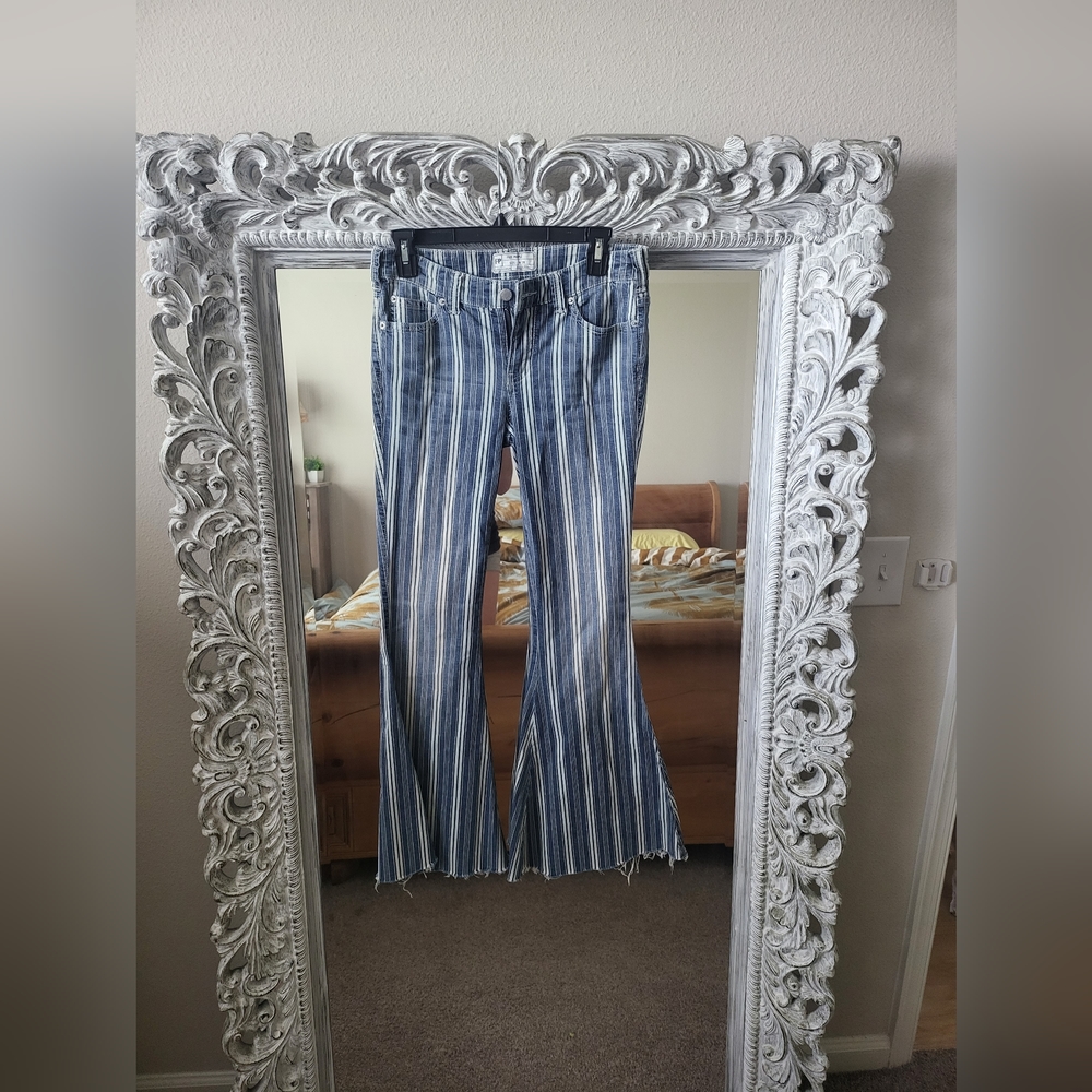 Free People Super Bell Bottom Jeans